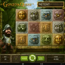 SpinLander - Gonzo's Quest Slot Game by NetEnt