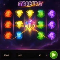 SpinLander - Starburst Slot Game by NetEnt